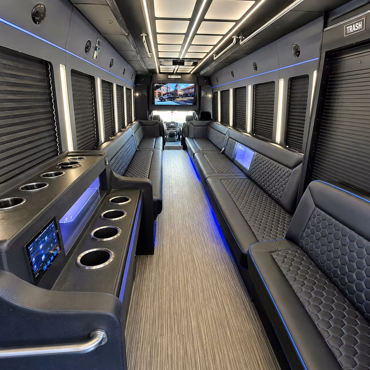 paterson party bus rentals inside