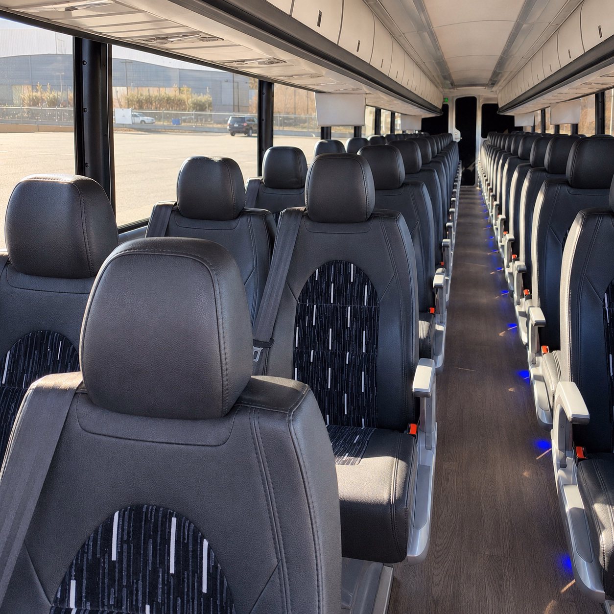 paterson religious group transportation onboard seating